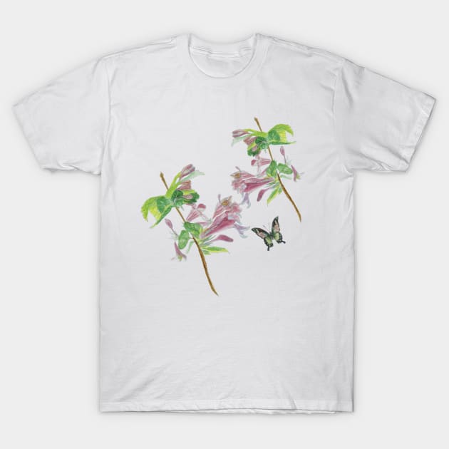 Flowers: pink summer T-Shirt by AleksandraHurson